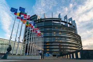 Sídlo Evropského parlamentu ve Štrasburku.