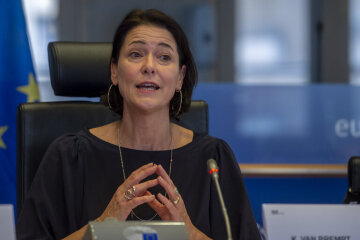Belgičanka Kathleen Van Bremptová (S&D), předsedkyně zvláštního výboru pro pandemii onemocnění covid-19 (COVI) 