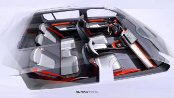 Automobilka Škoda Auto v příštím roce představí malé městské elektrické SUV pod názvem Epiq s cenou kolem 25.000 eur, tedy v přepočtu za zhruba 600.000 Kč. Vizualizace.