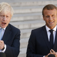 Ilustrační foto - Francouzský prezident Emmanuel Macron (vpravo) a britský premiér Boris Johnson.